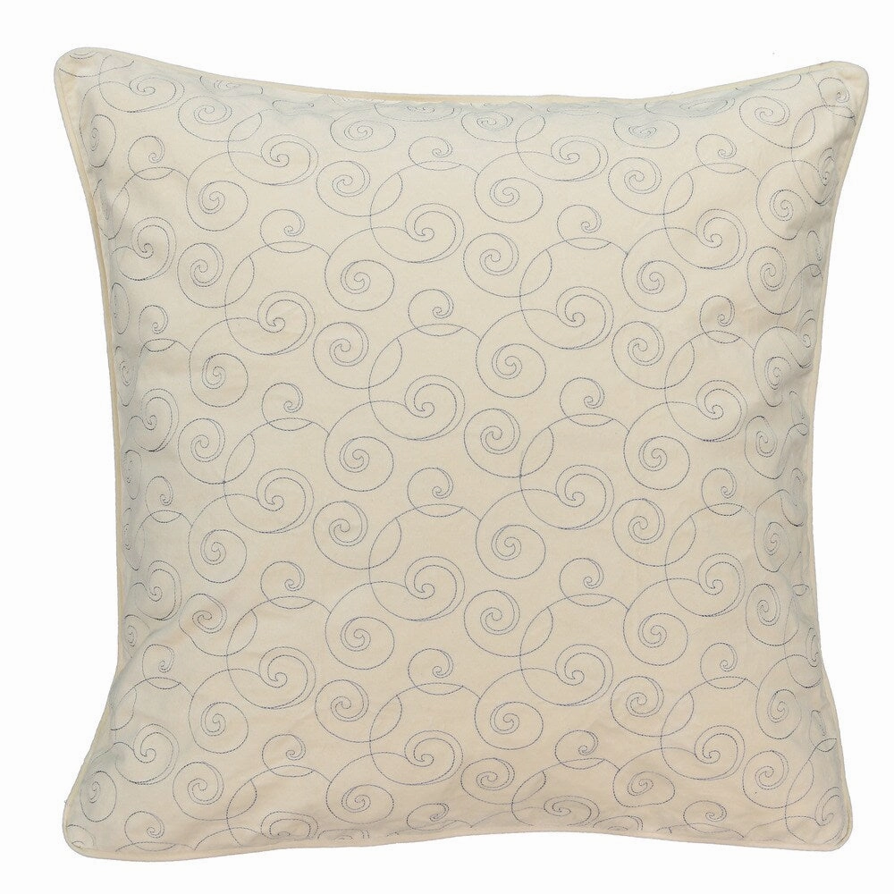 Beautyrest AvignonSmokey Blue Euro Sham pillowcases,cotton pillow covers,bed linen