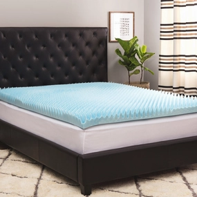 Beautyrest Comforpedic Loft 4-inch Gel Memory Foam Mattress Topper mattress pads,mattress topper,bed protection