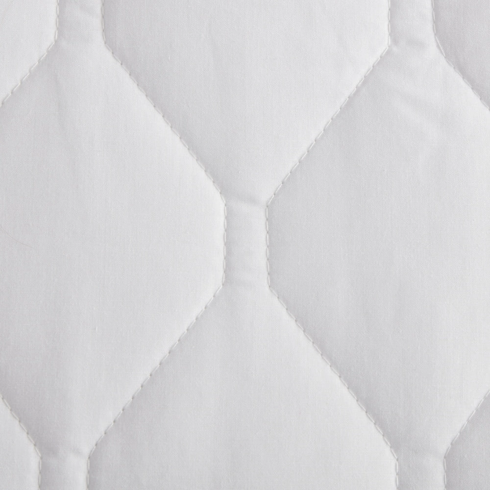 Beautyrest Cotton Blend Twin/ Twin X-Large Size Heated Electric Mattress Pad - White