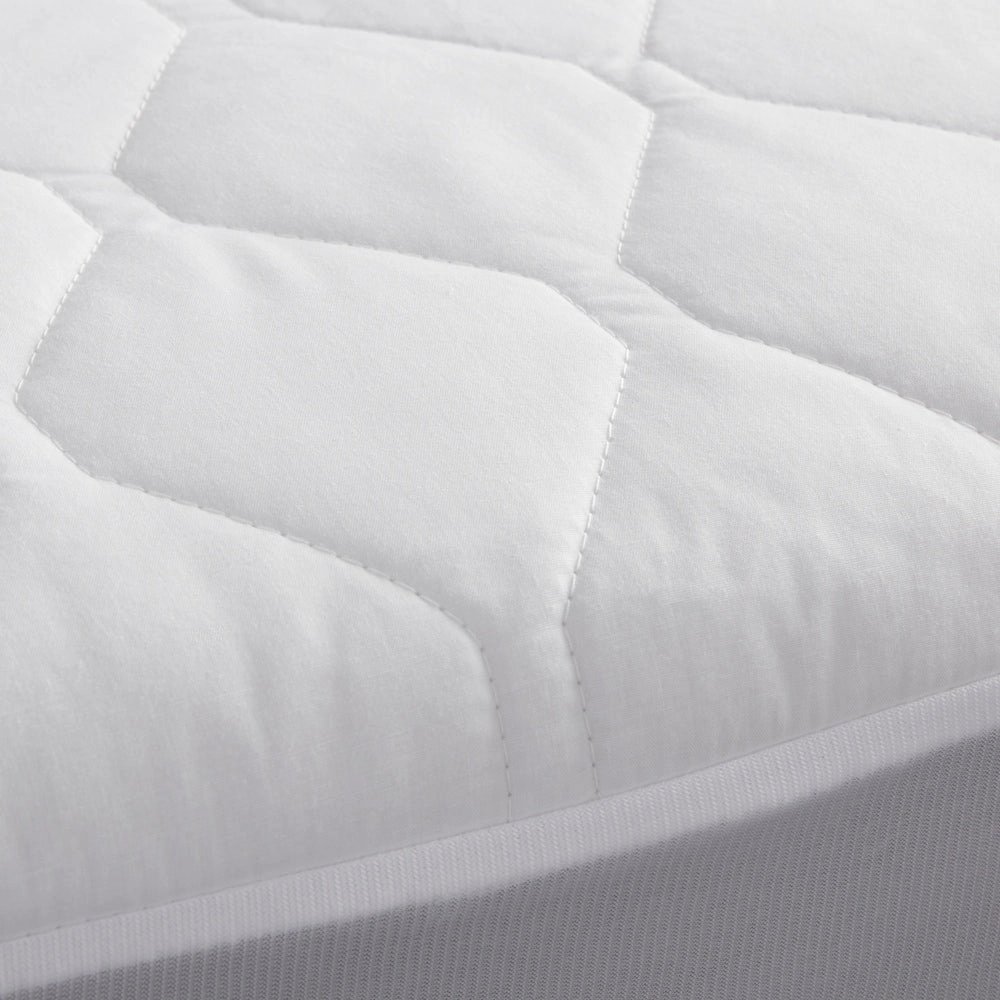 Beautyrest Cotton Blend Twin/ Twin X-Large Size Heated Electric Mattress Pad - White