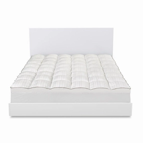 Beautyrest DACRON Memorelle Mattress Topper Twin - White mattress pads,mattress topper,bed protection