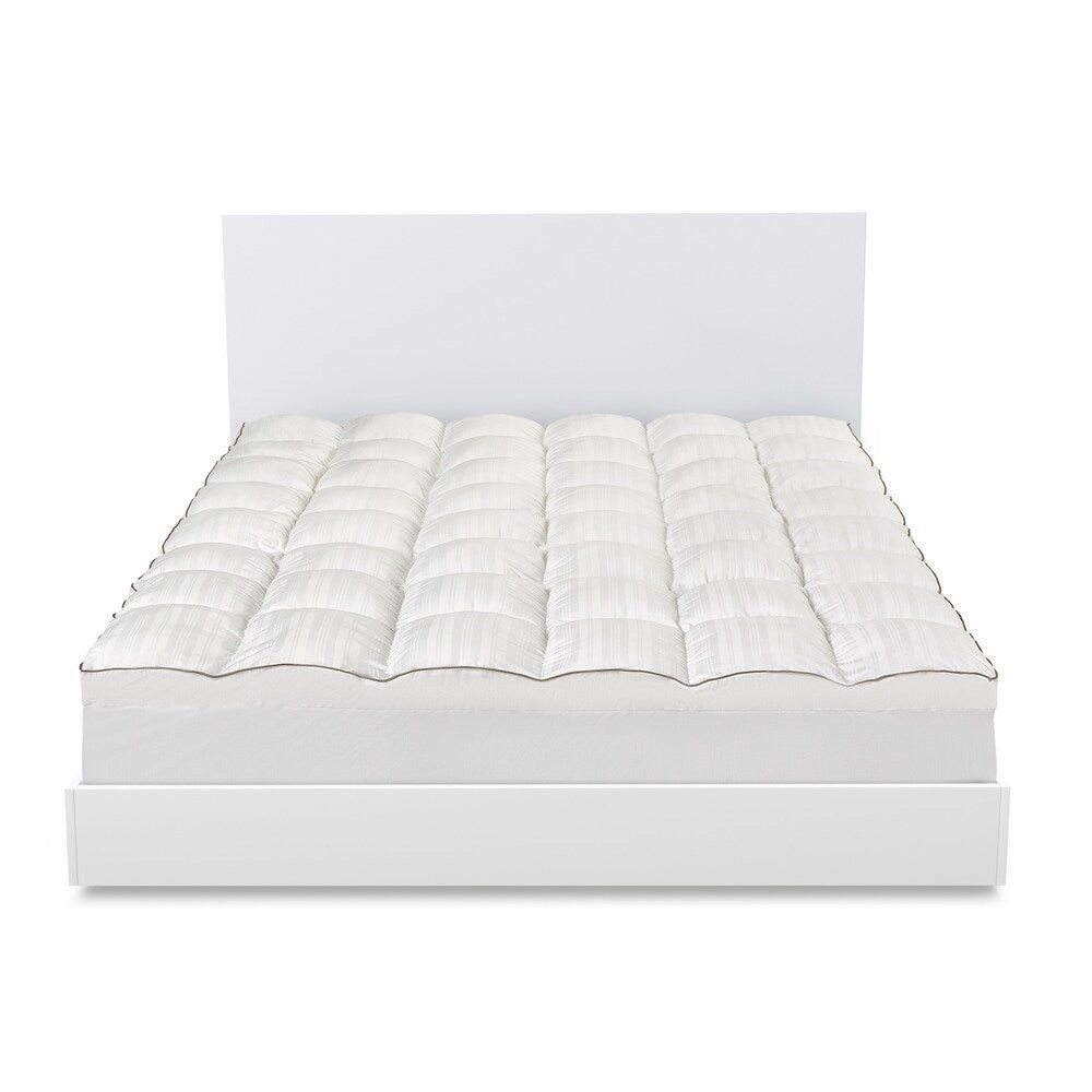 Beautyrest DACRON Memorelle Mattress Topper Twin - White mattress pads,mattress topper,bed protection
