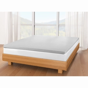 Beautyrest Graphite 2in Memory Foam Topper mattress pads,mattress topper,bed protection