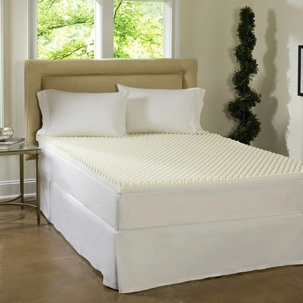 Beautyrest Highloft Mattress Makeover 4-inch Memory Foam Topper mattress pads,mattress topper,bed protection
