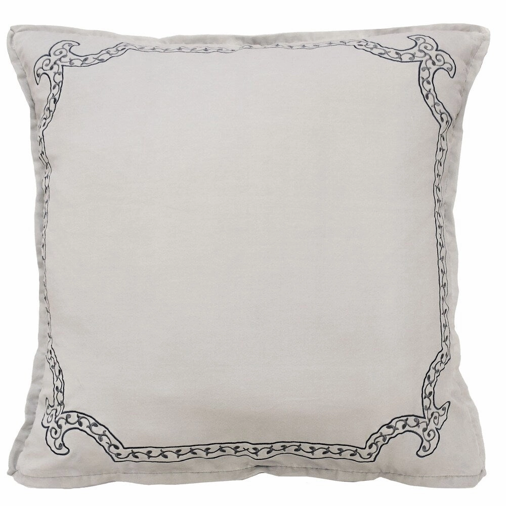 Beautyrest Normandy Embroidered Euro Sham pillowcases,cotton pillow covers,bed linen