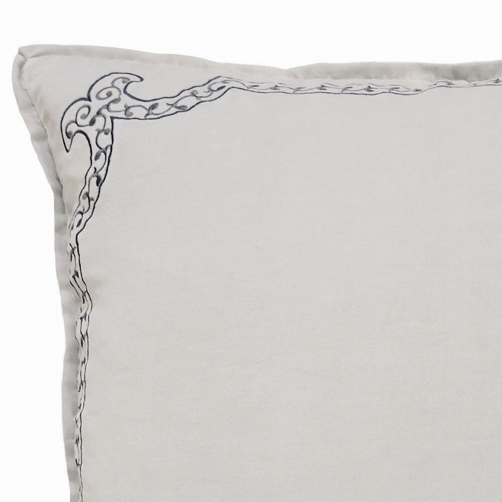 Beautyrest Normandy Embroidered Euro Sham