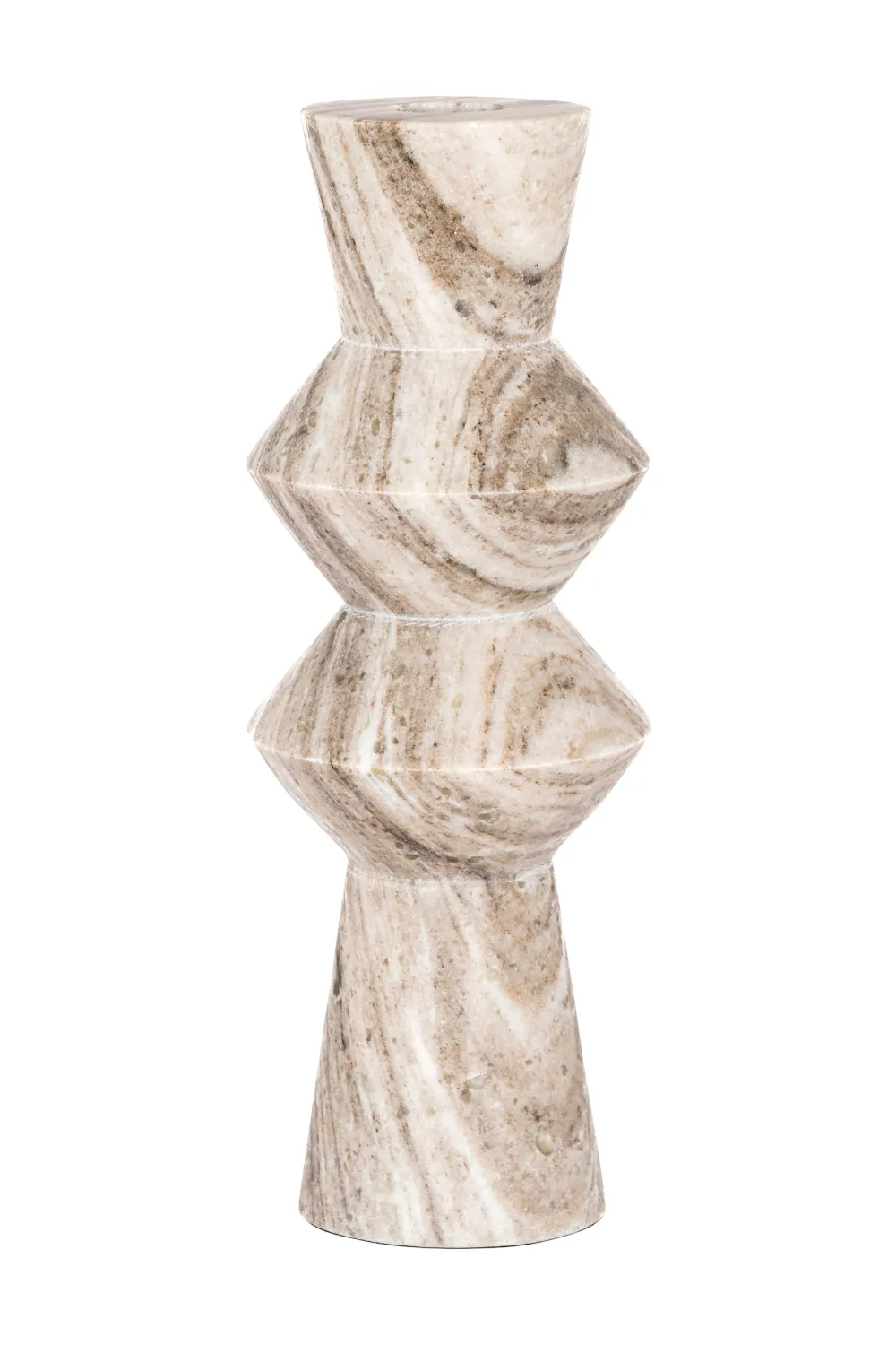 Beige Marble Vase | OROA Siem Vase,Glass Vase