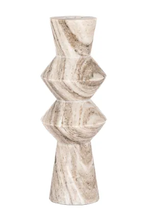 Beige Marble Vase | OROA Siem Vase,Glass Vase