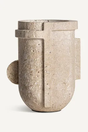 Beige Travertine Vase | Vical Home Asher Vase,Glass Vase