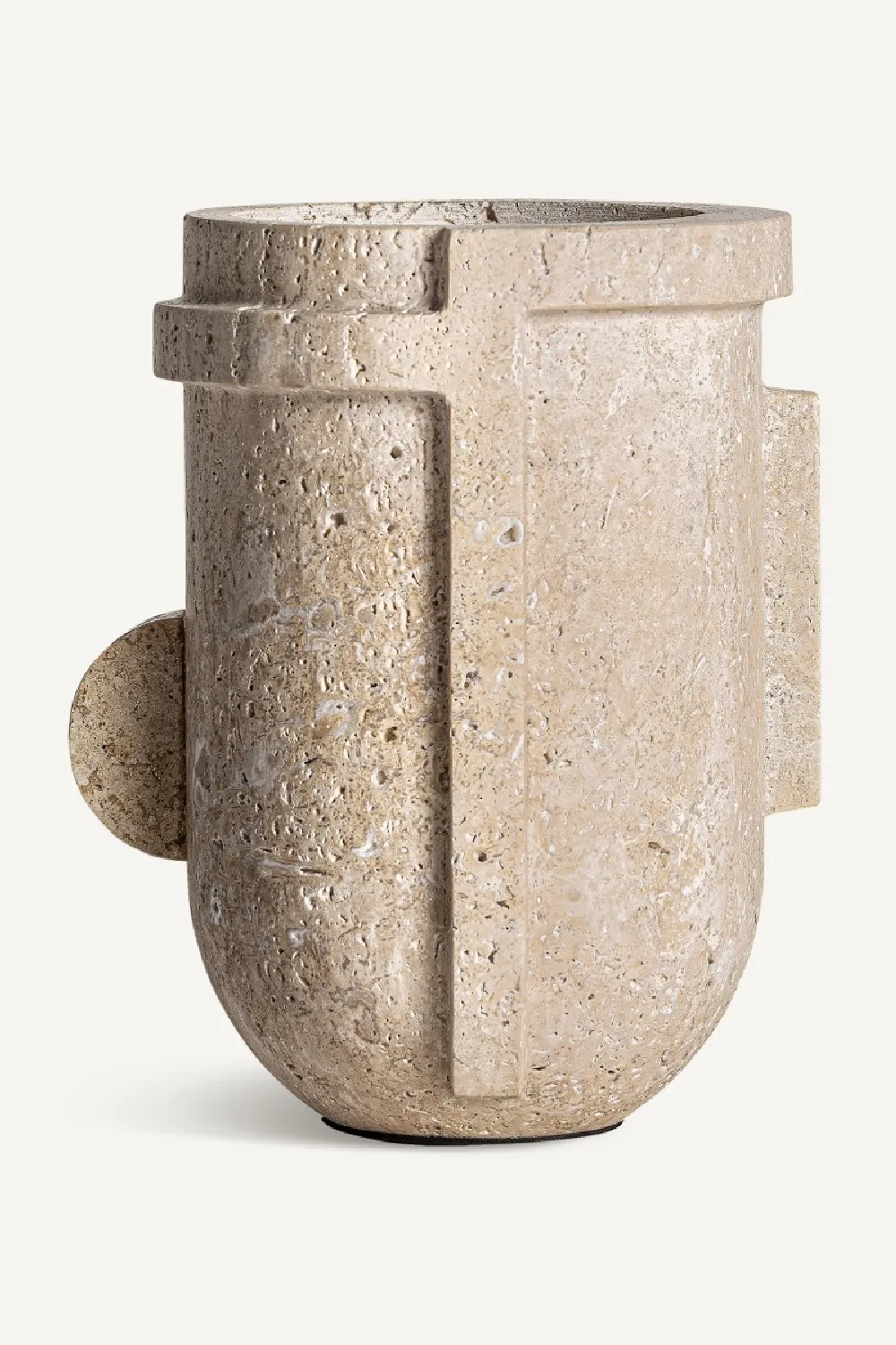 Beige Travertine Vase | Vical Home Asher Vase,Glass Vase