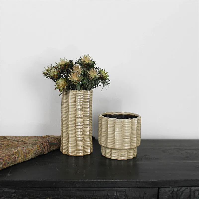 Belize Vase, Ceramic