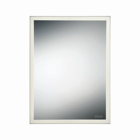 Benji 23.5x31.5" LED Mirror Wall Decor,modern wall decor set