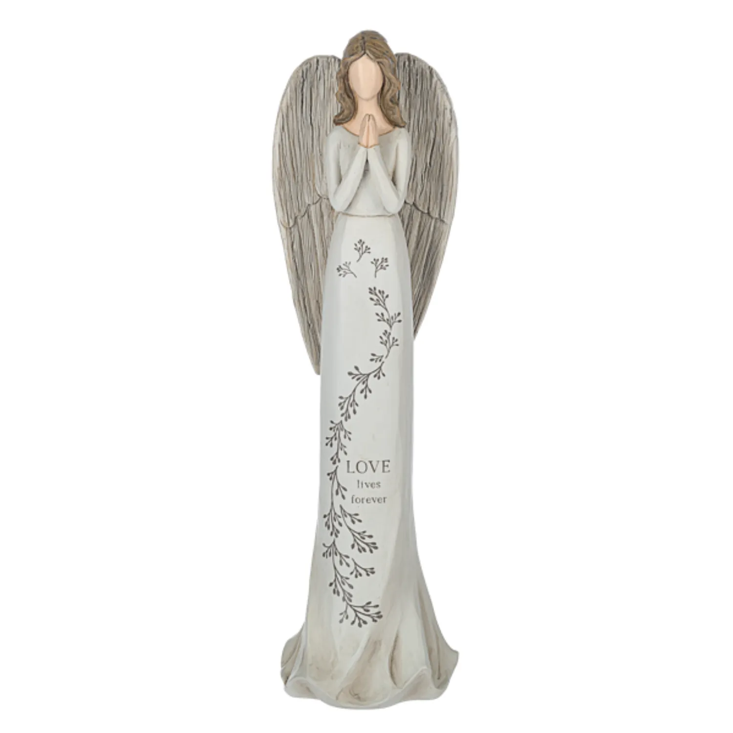 Berevement Angel Love Lives Forever 12.75" Figurine Decorative Mirror,Home Decor Mirror