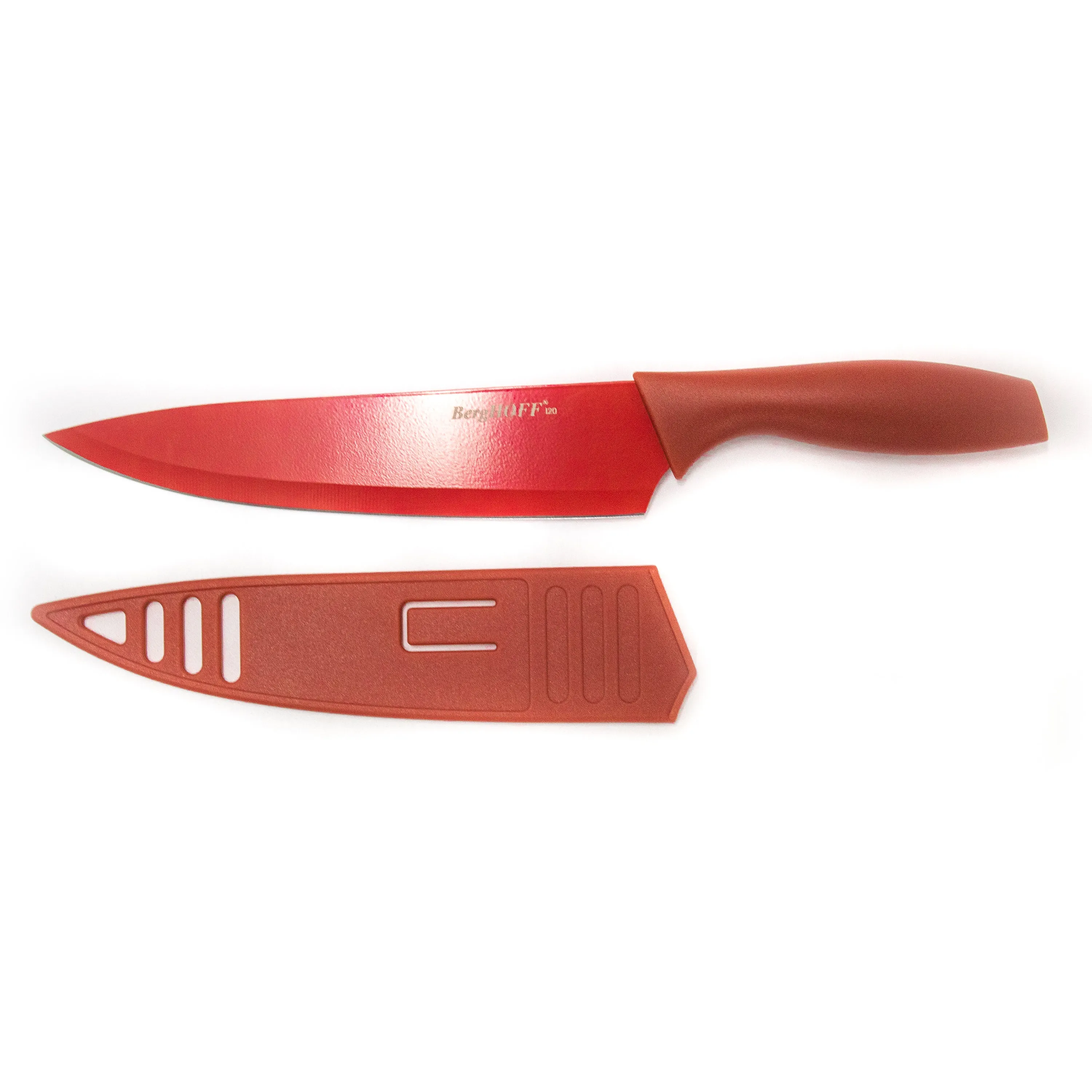 BergHOFF 12pc Nonstick Multicolor Stainless Steel Kitchen Knife Set