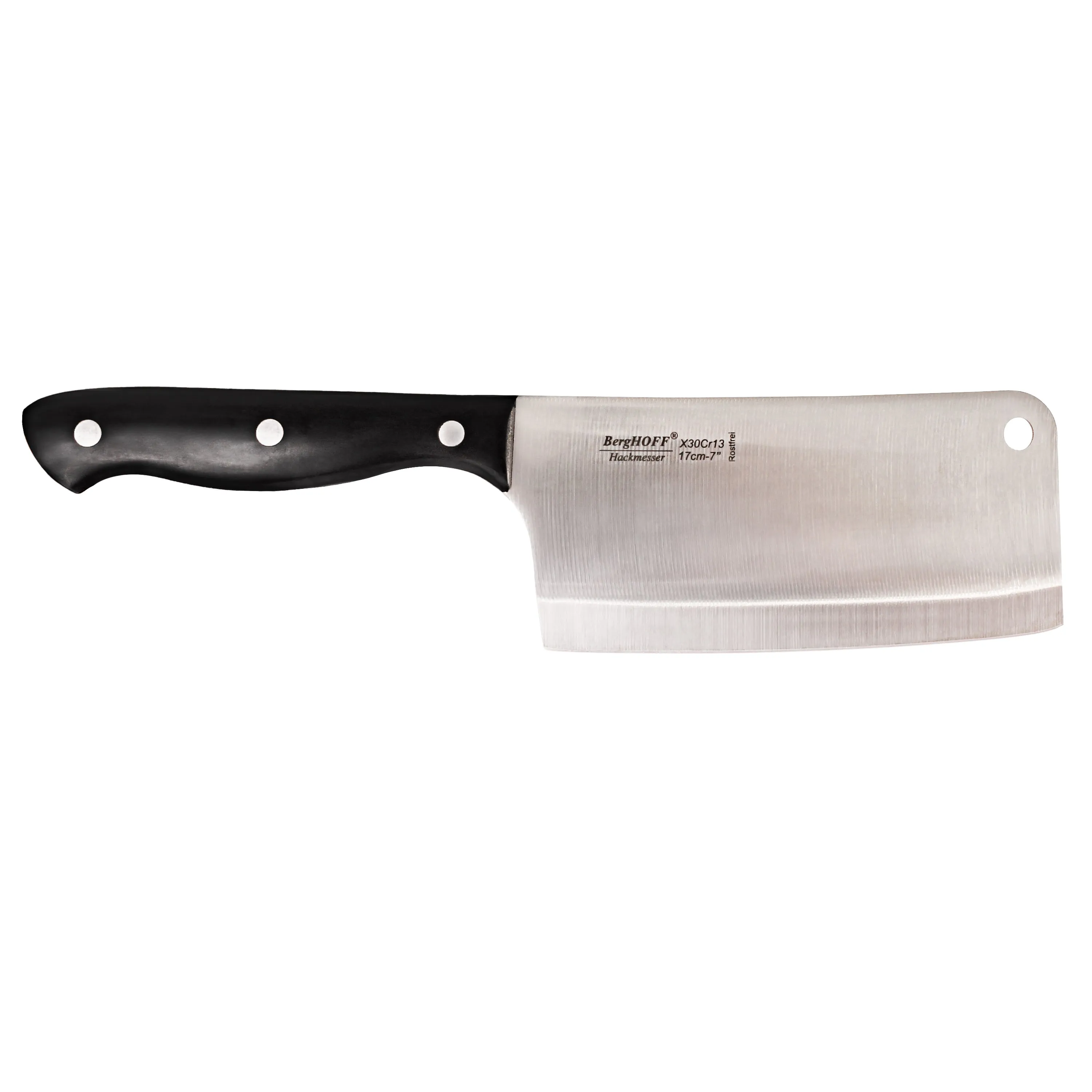 BergHOFF 5pc Ergonomic Kitchen Knife Set with Cleaver