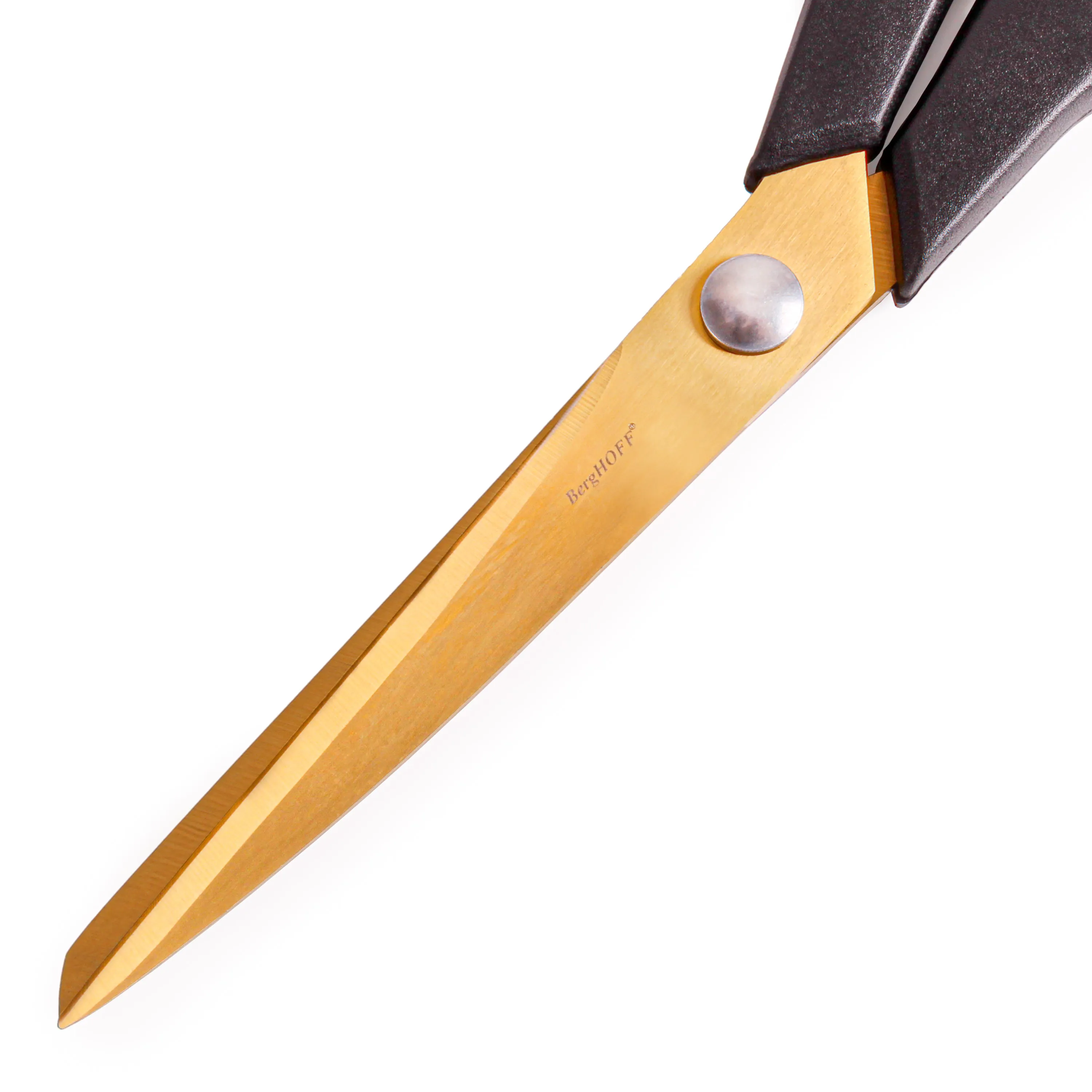 BergHOFF 6Pc Stainless Steel Gold Scissors and Cutting Board Set