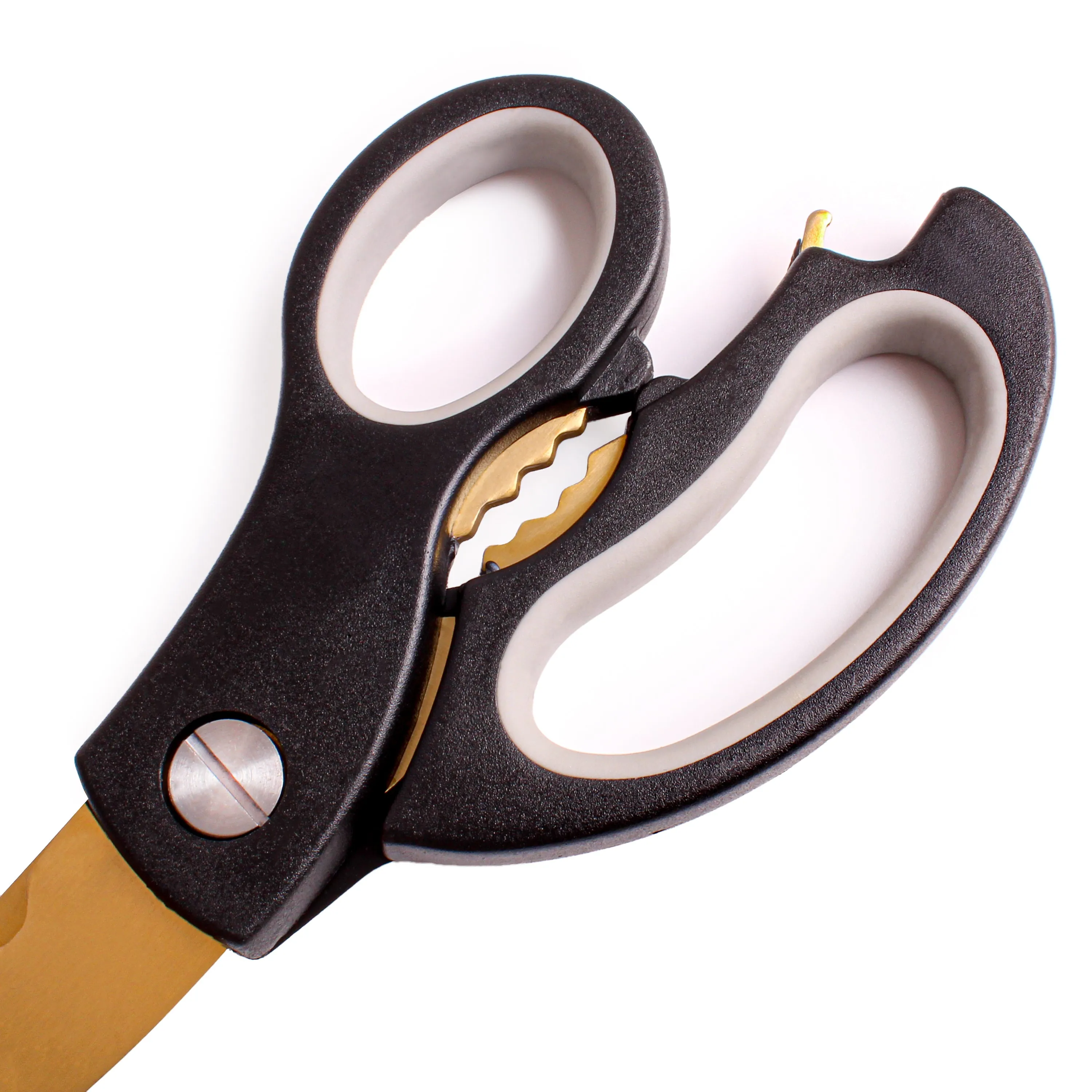 BergHOFF 6Pc Stainless Steel Gold Scissors and Cutting Board Set