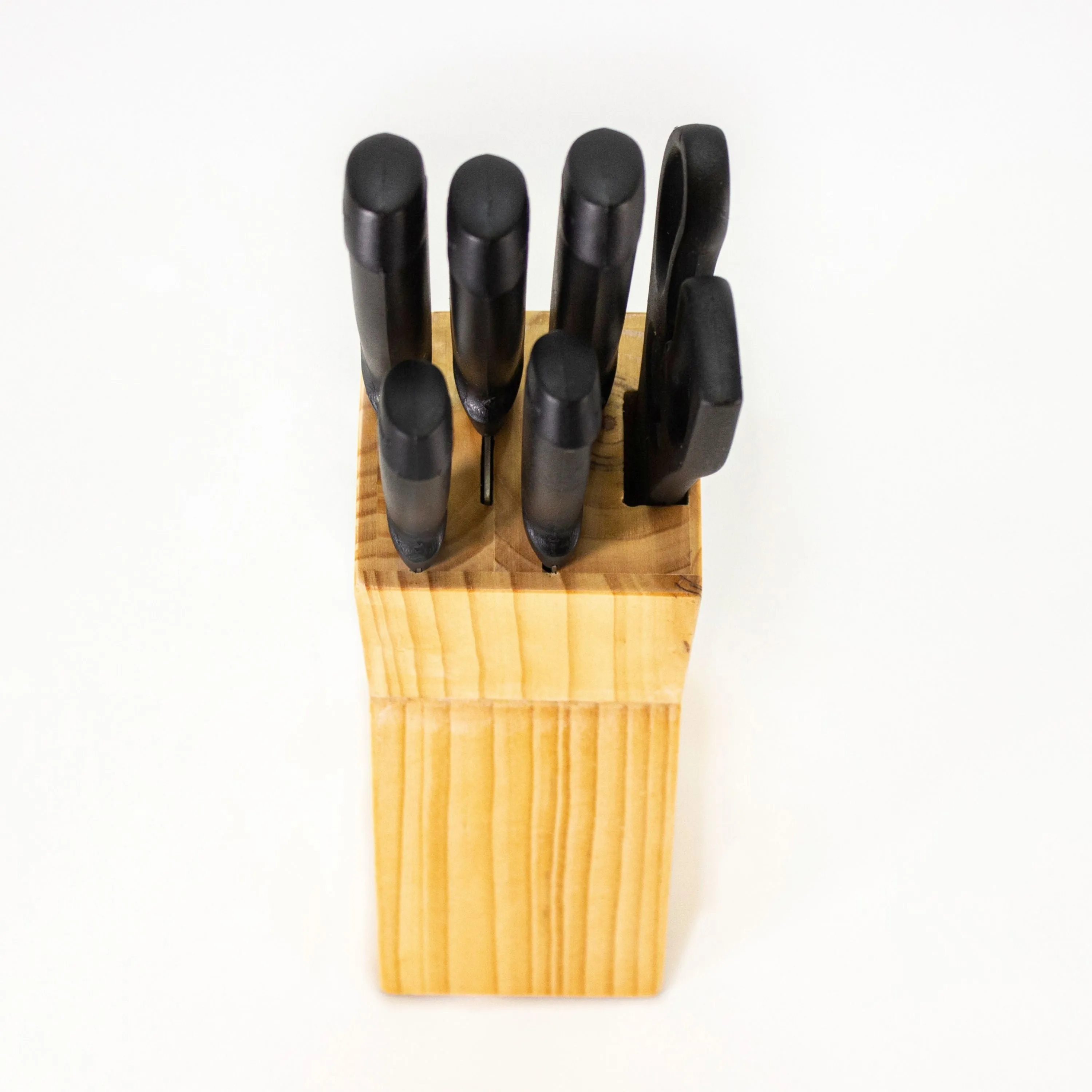 BergHOFF 8pc Ergonomic Stainless Steel Knife Block Set