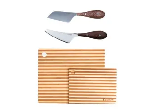 BergHOFF Aaron Probyn 4Pc Cheese Set Food Storage,Kitchen Storage