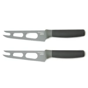 BergHOFF Balance 2Pc Nonstick Cheese Knife Set 5", Recycled Material Food Storage,Kitchen Storage
