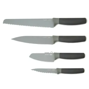 BergHOFF Balance 4Pc Nonstick Knife Set, Recycled Material Food Storage,Kitchen Storage