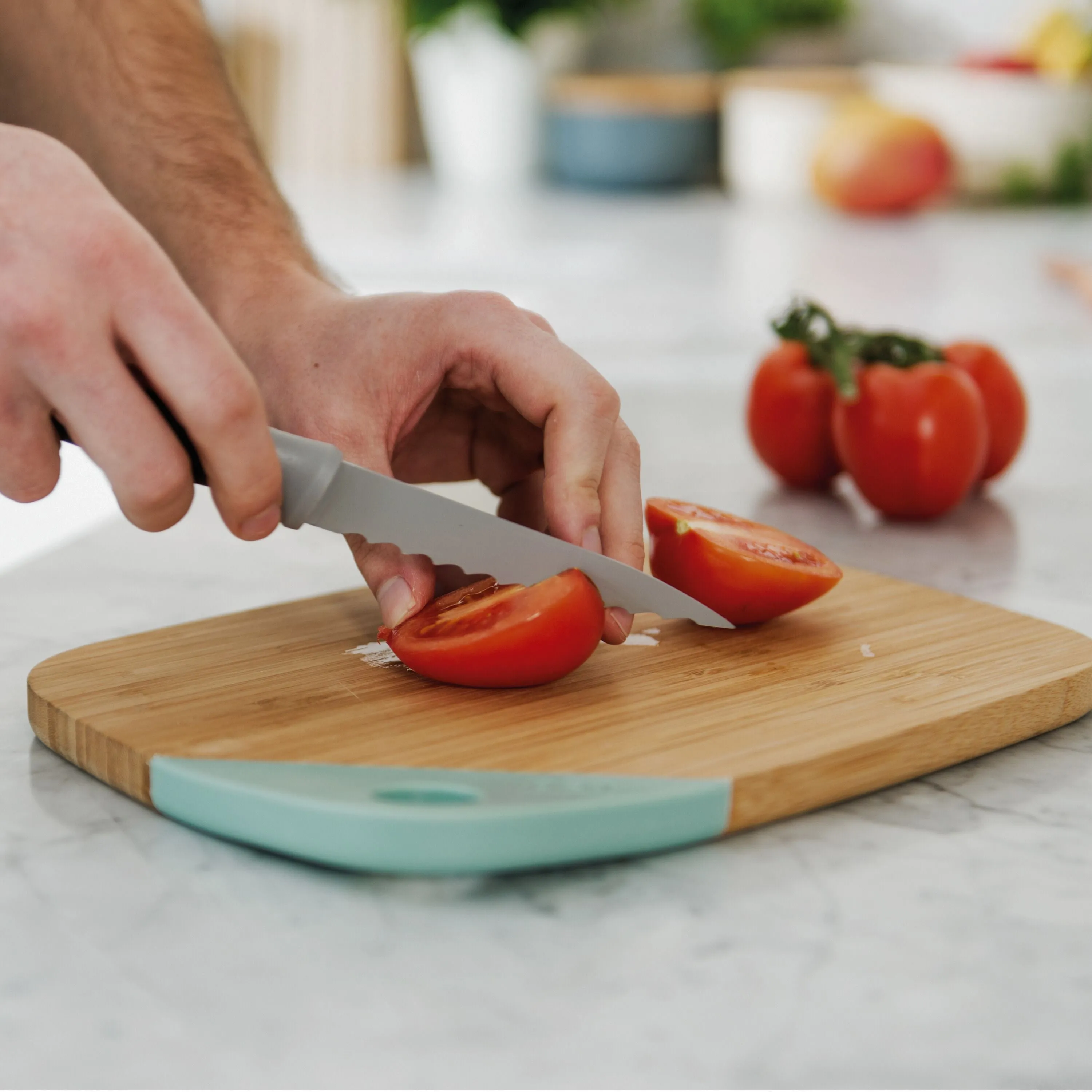 BergHOFF Balance 4Pc Nonstick Knife Set, Recycled Material