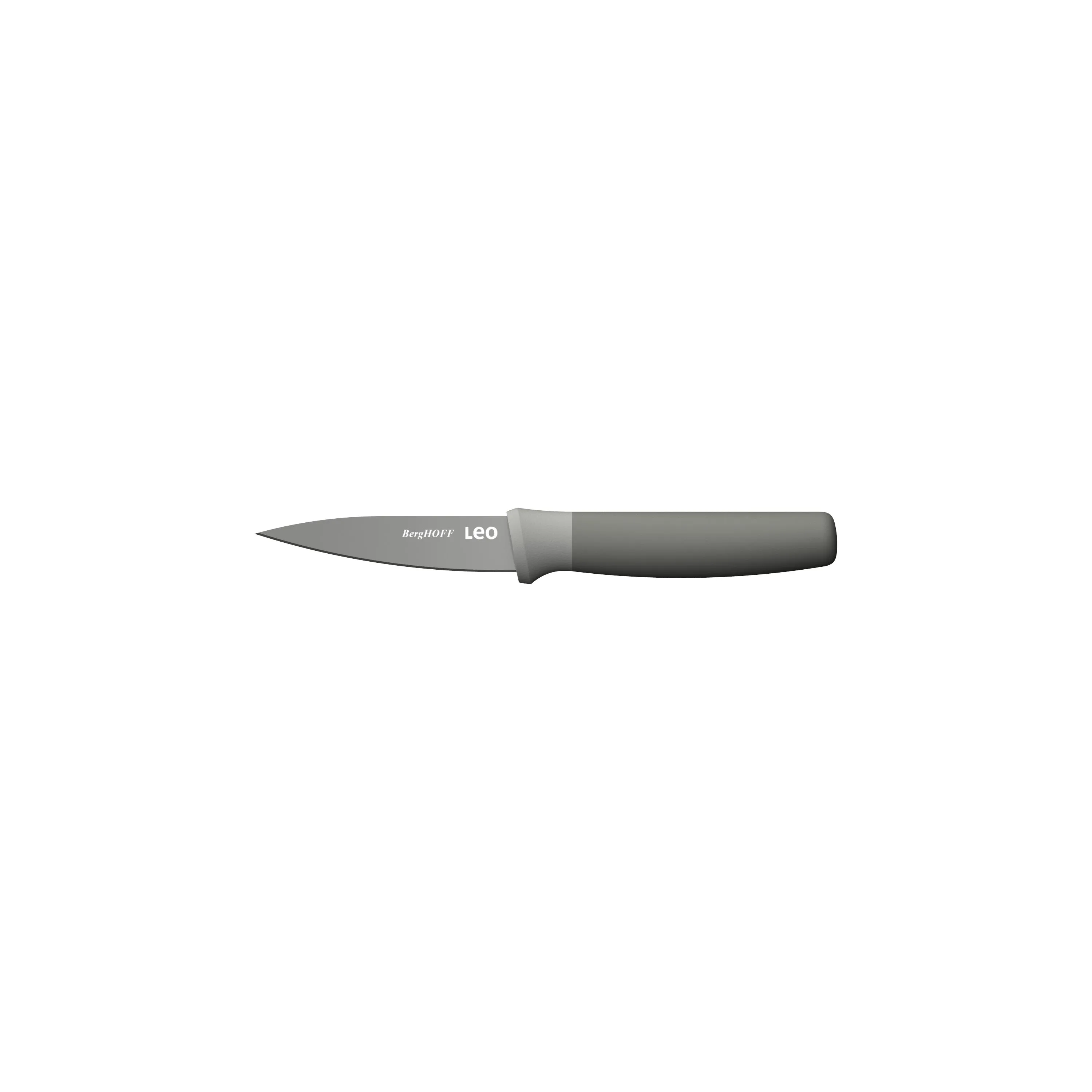BergHOFF Balance Nonstick Stainless Steel Paring Knife 3.5", Recycled Material Food Storage,Kitchen Storage