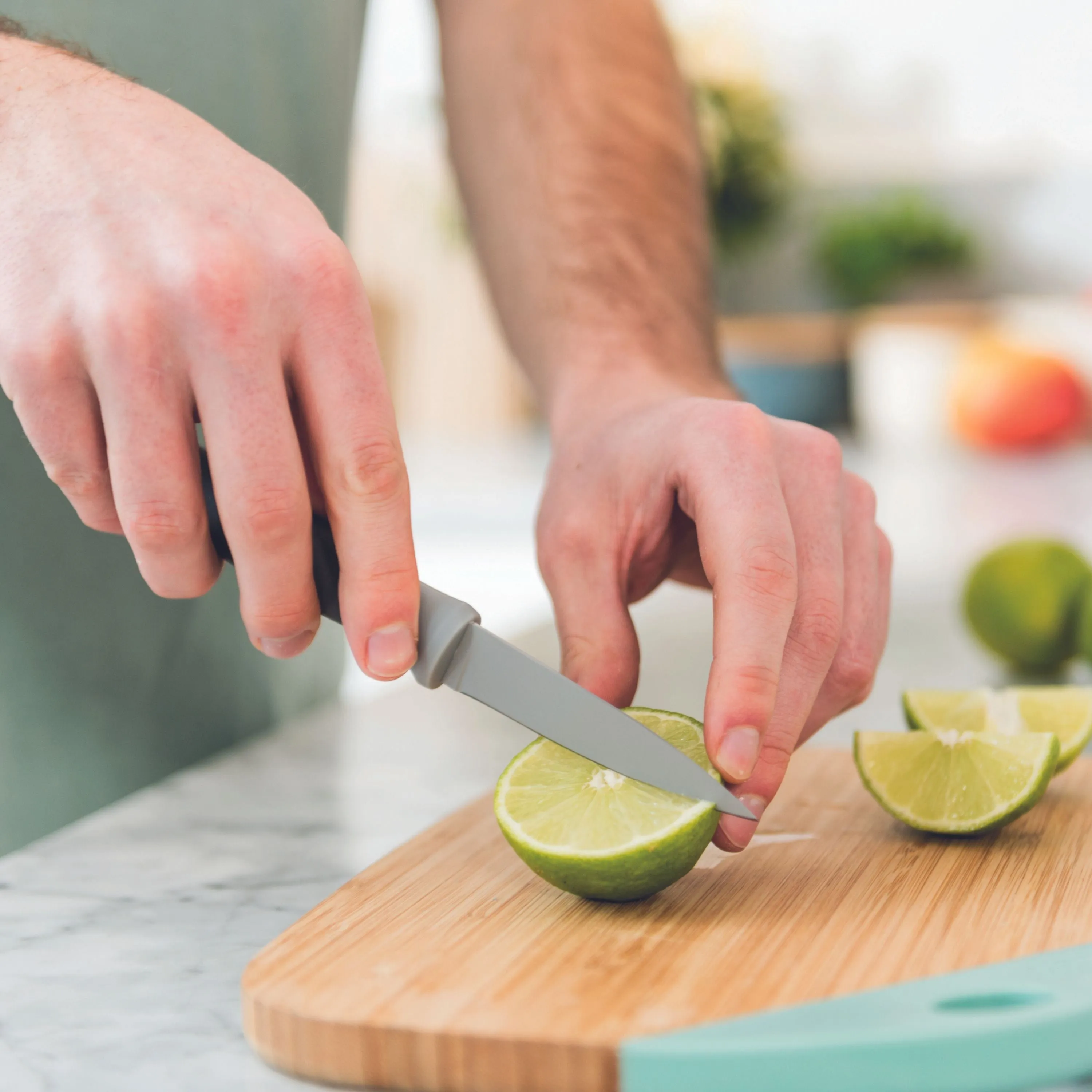 BergHOFF Balance Nonstick Stainless Steel Paring Knife 3.5", Recycled Material