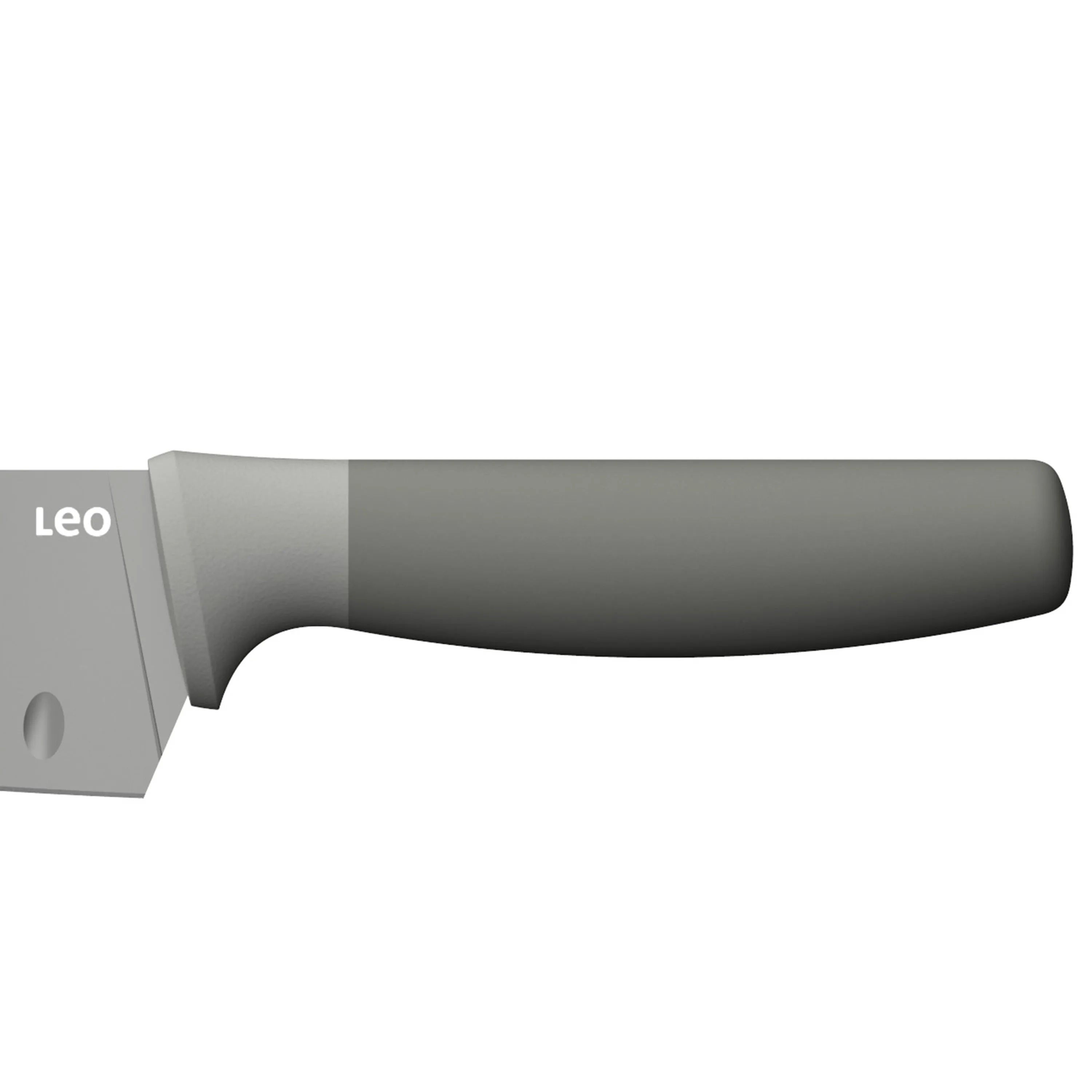 BergHOFF Balance Nonstick Stainless Steel Santoku Knife 6.75", Recycled Material