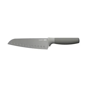 BergHOFF Balance Nonstick Stainless Steel Santoku Knife 6.75", Recycled Material Food Storage,Kitchen Storage