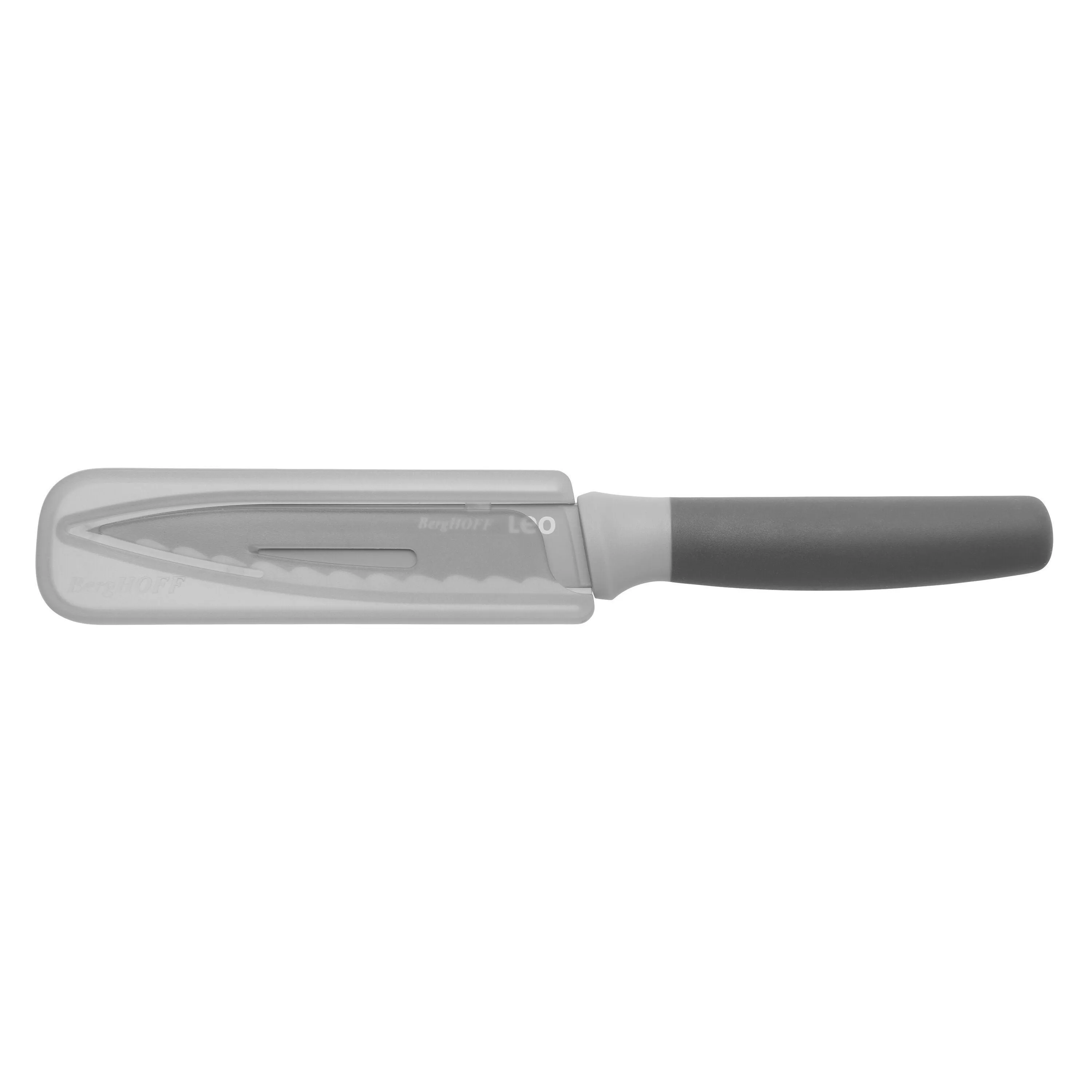 BergHOFF Balance Nonstick Stainless Steel Serrated Utility Knife 4.5", Recycled Material