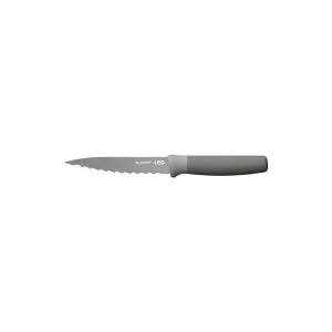 BergHOFF Balance Nonstick Stainless Steel Serrated Utility Knife 4.5", Recycled Material Food Storage,Kitchen Storage