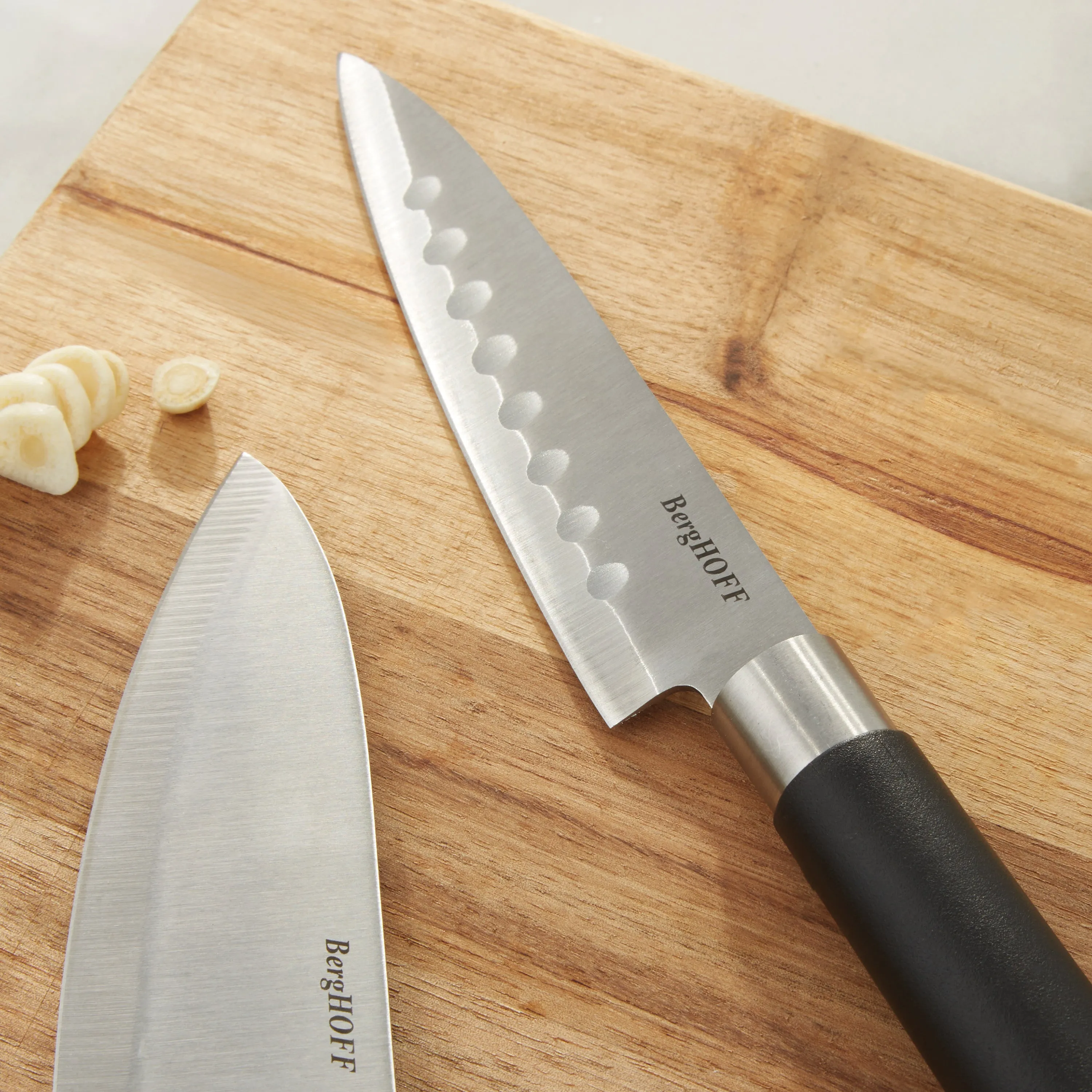 BergHOFF DiNA Codon 3pc Stainless Steel Santoku Set