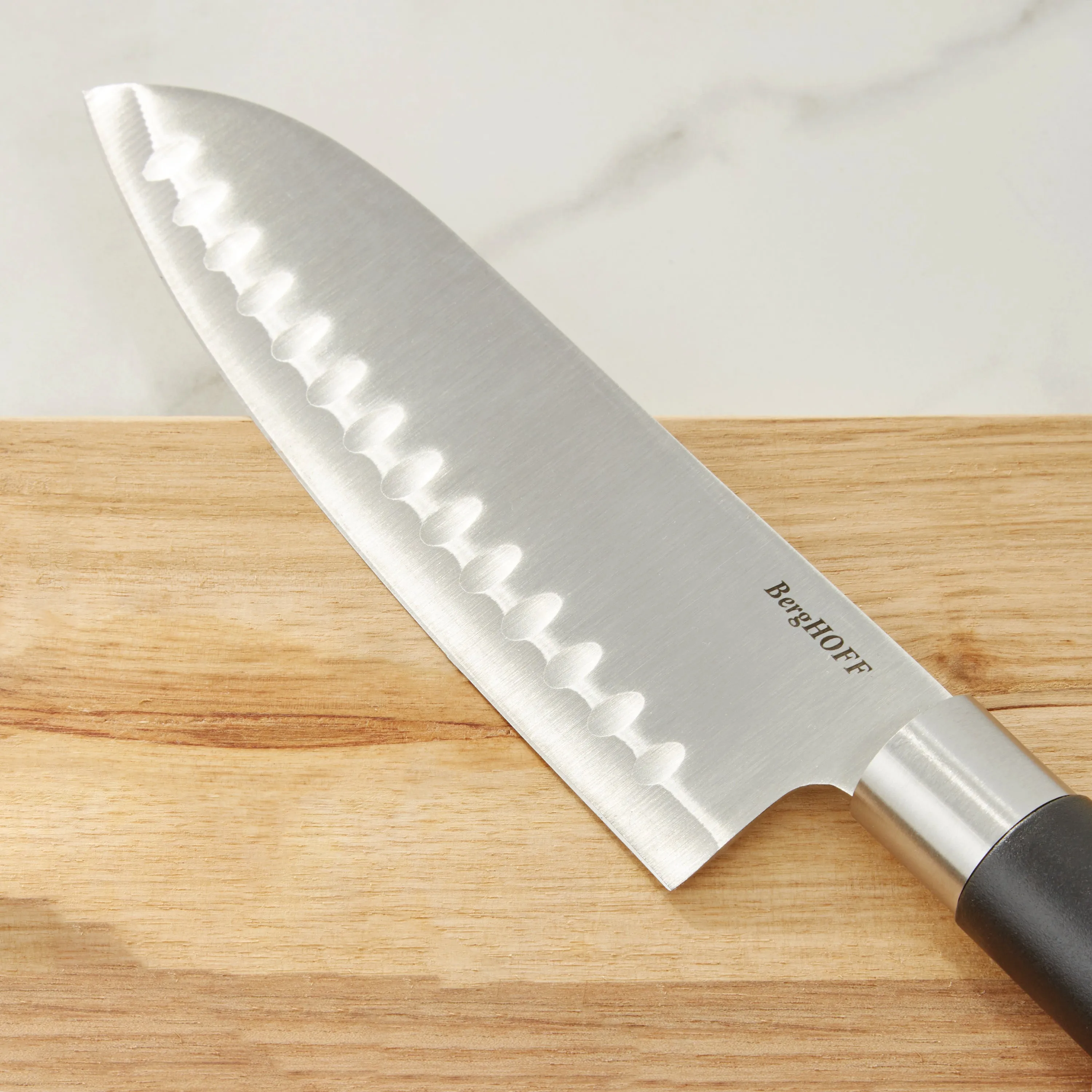 BergHOFF DiNA Codon 3pc Stainless Steel Santoku Set