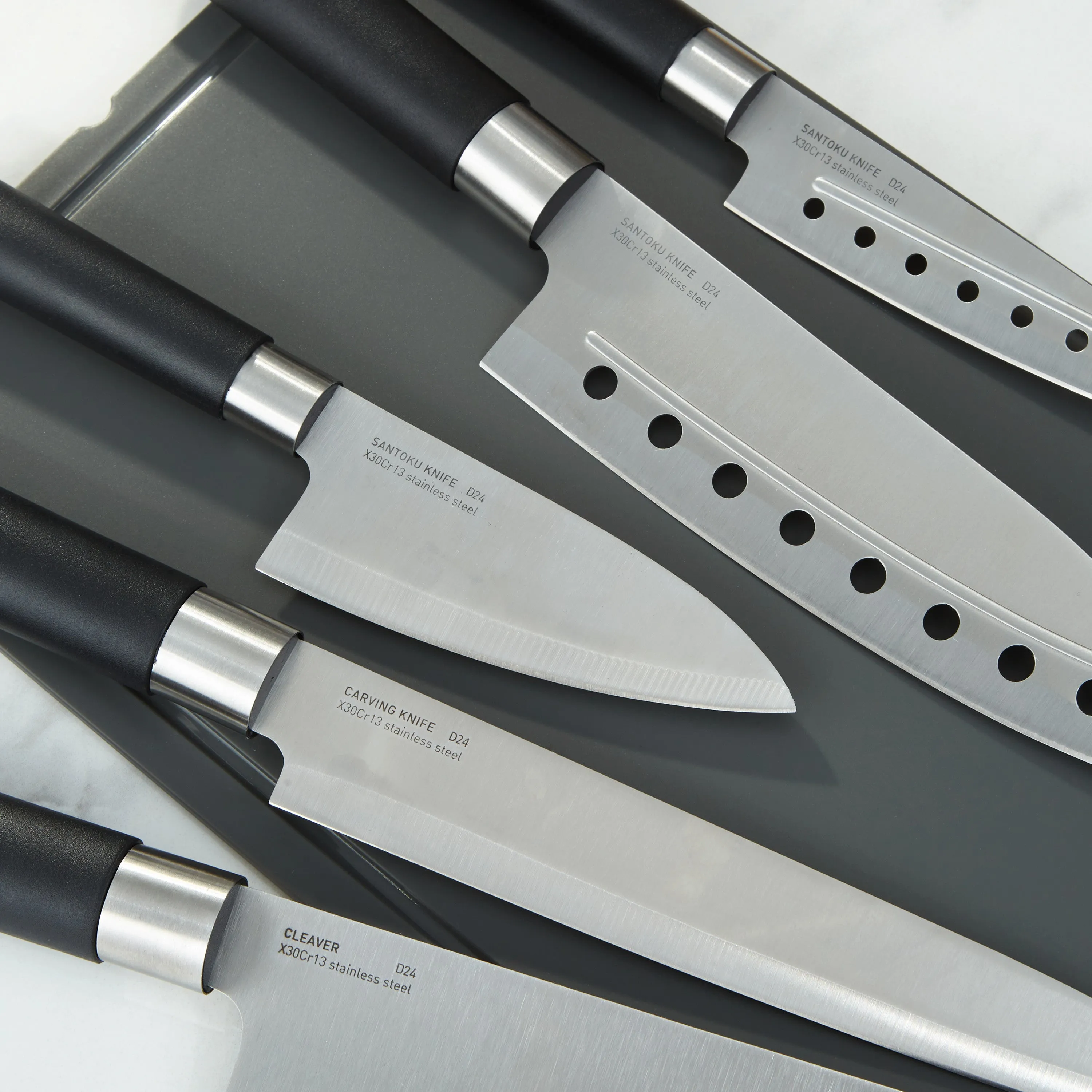 BergHOFF DiNA Codon 5pc Stainless Steel Knife Set