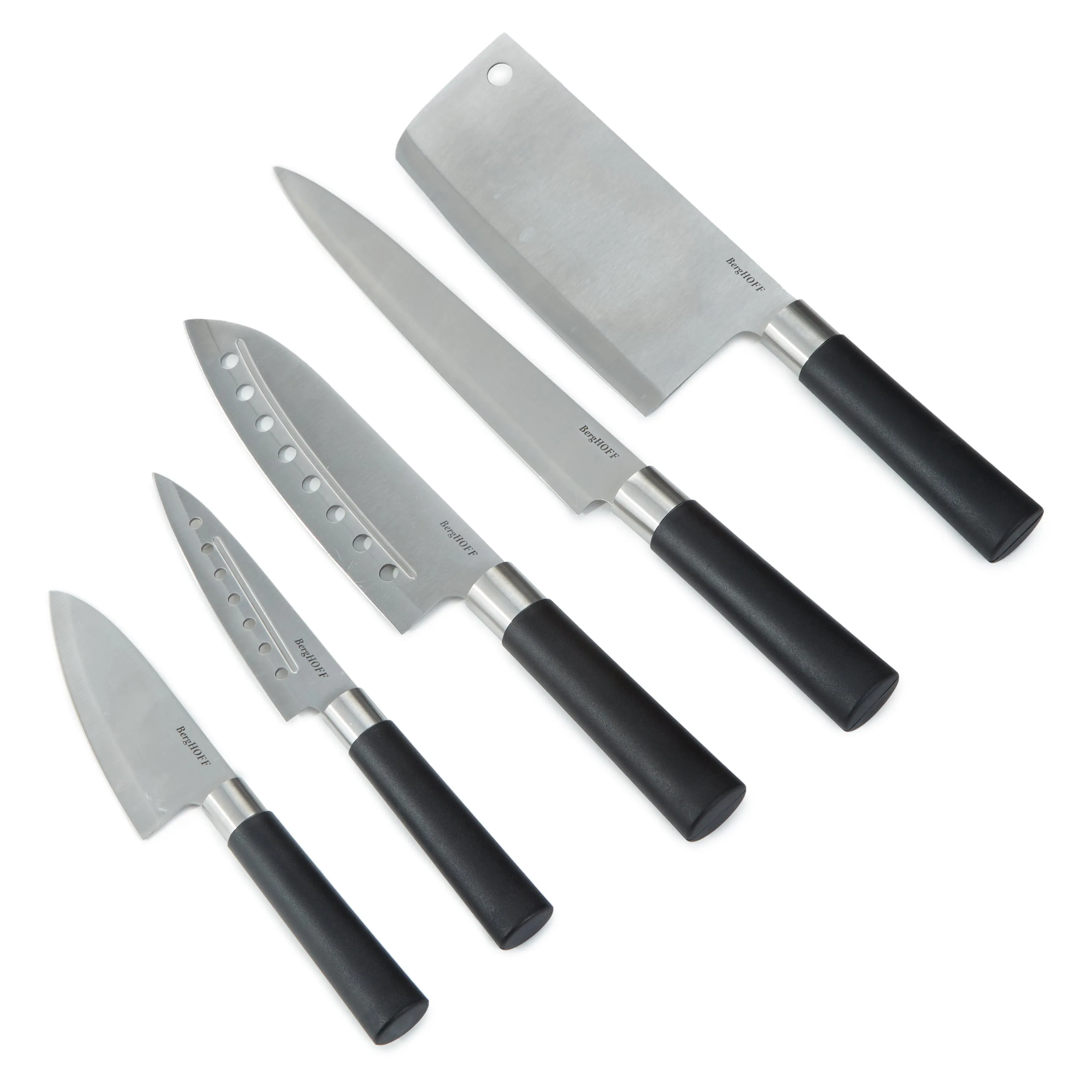 BergHOFF DiNA Codon 5pc Stainless Steel Knife Set Food Storage,Kitchen Storage