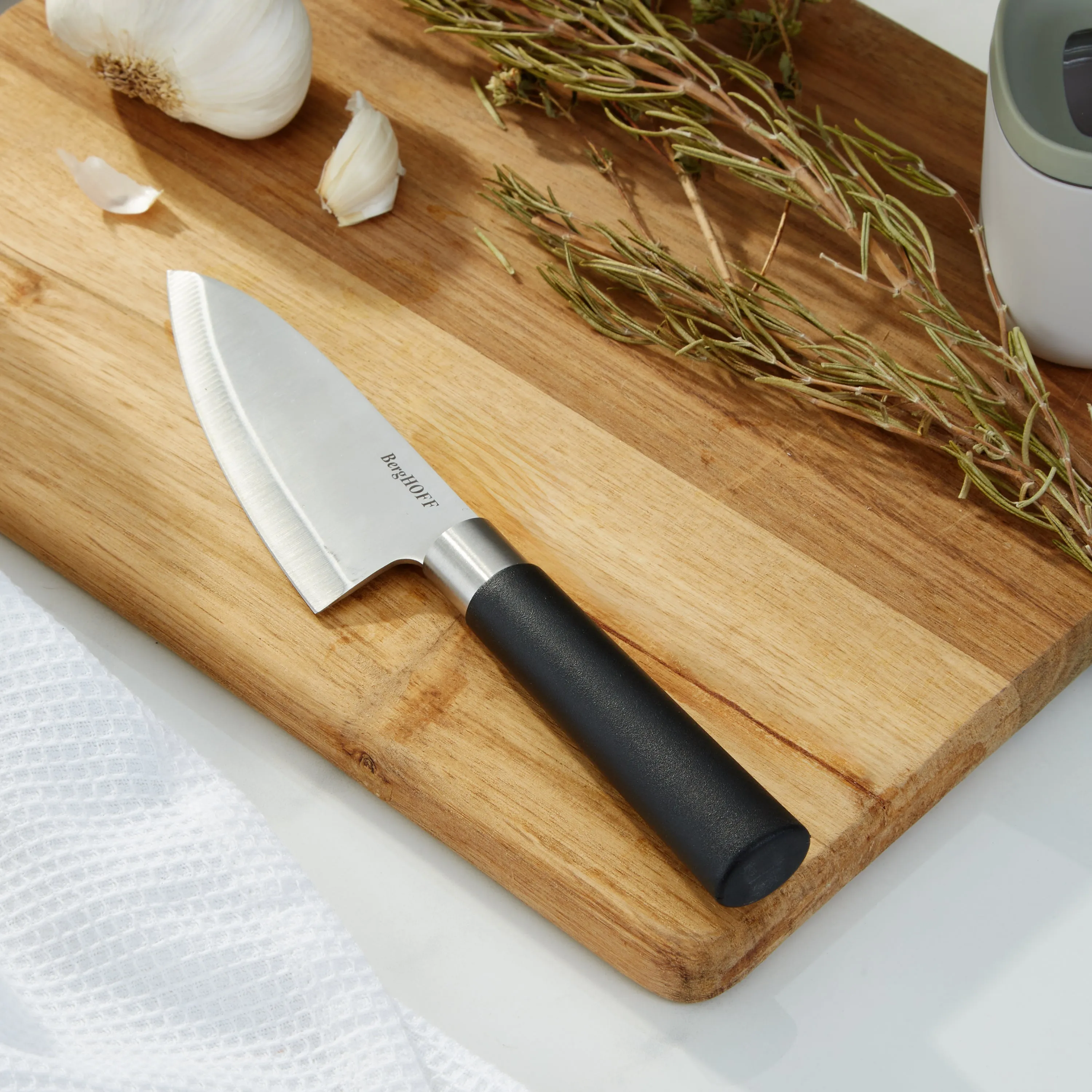 BergHOFF DiNA Codon Stainless Steel Santoku Knife, 4.5"
