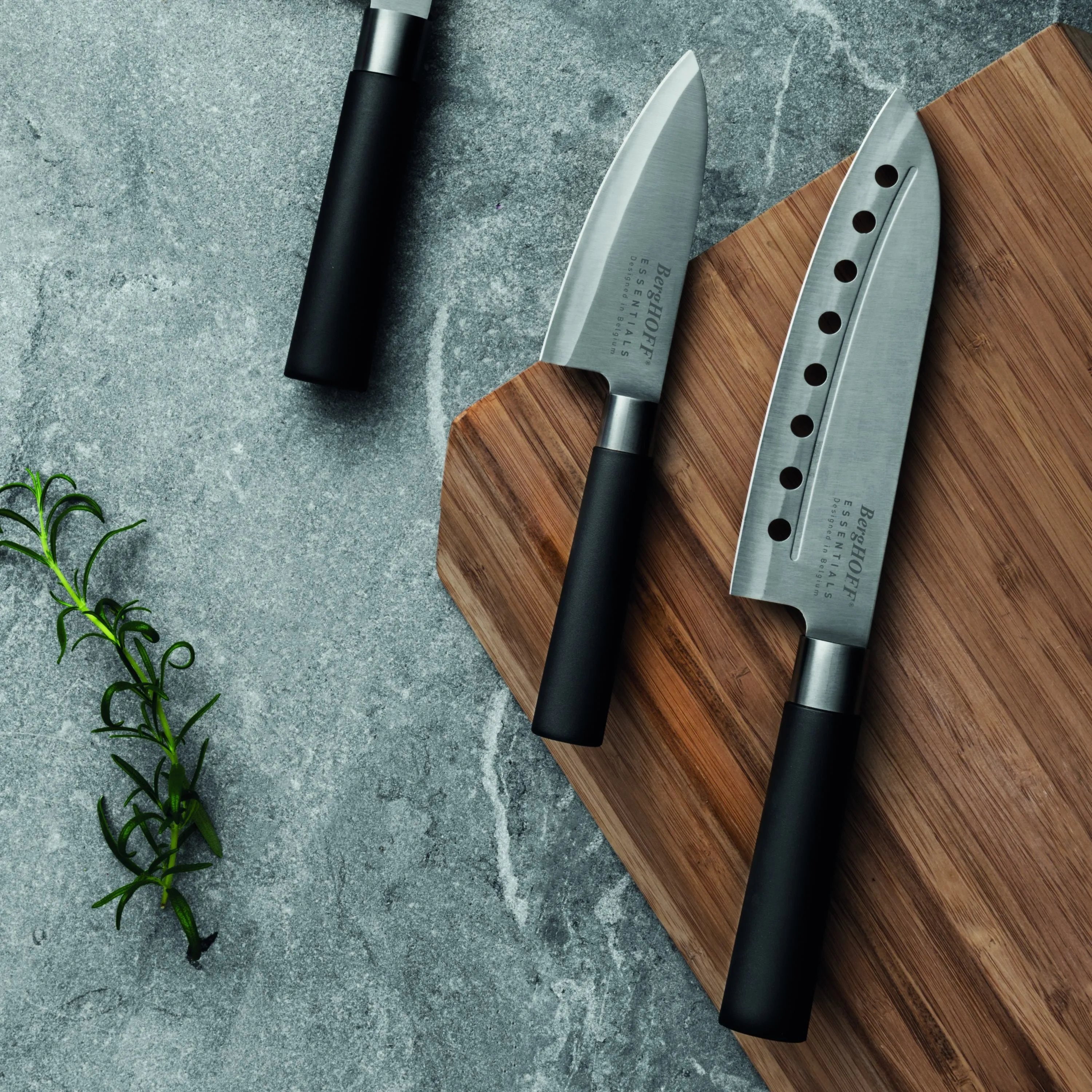 BergHOFF DiNA Codon Stainless Steel Santoku Knife, 4.5"