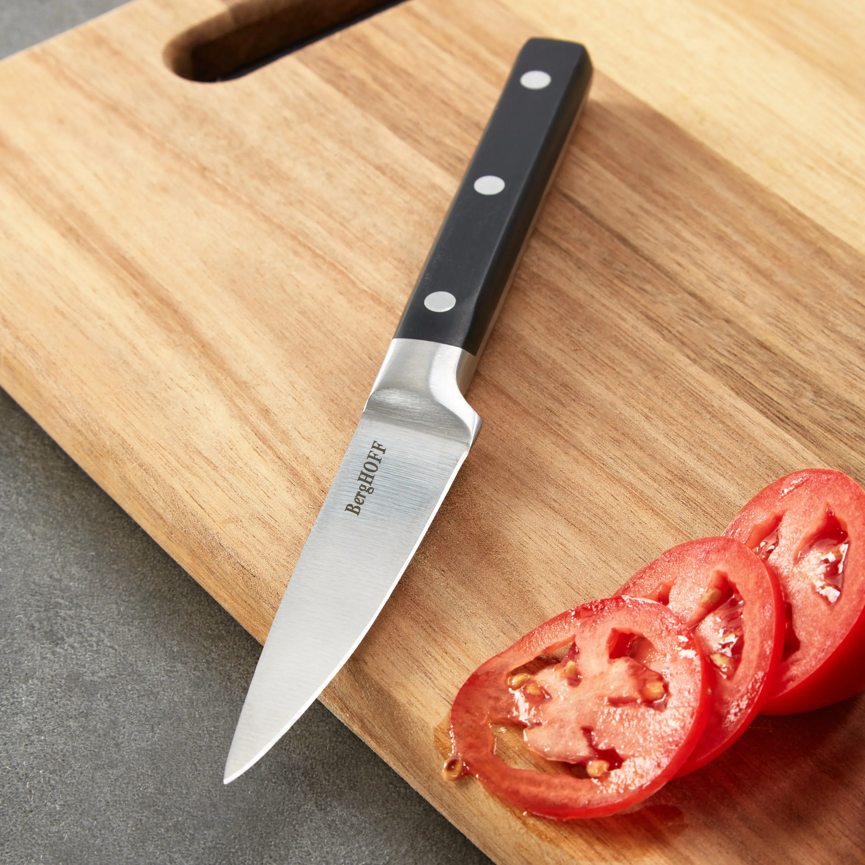 BergHOFF DiNA Gene Stainless Steel Paring Knife, 3.5"