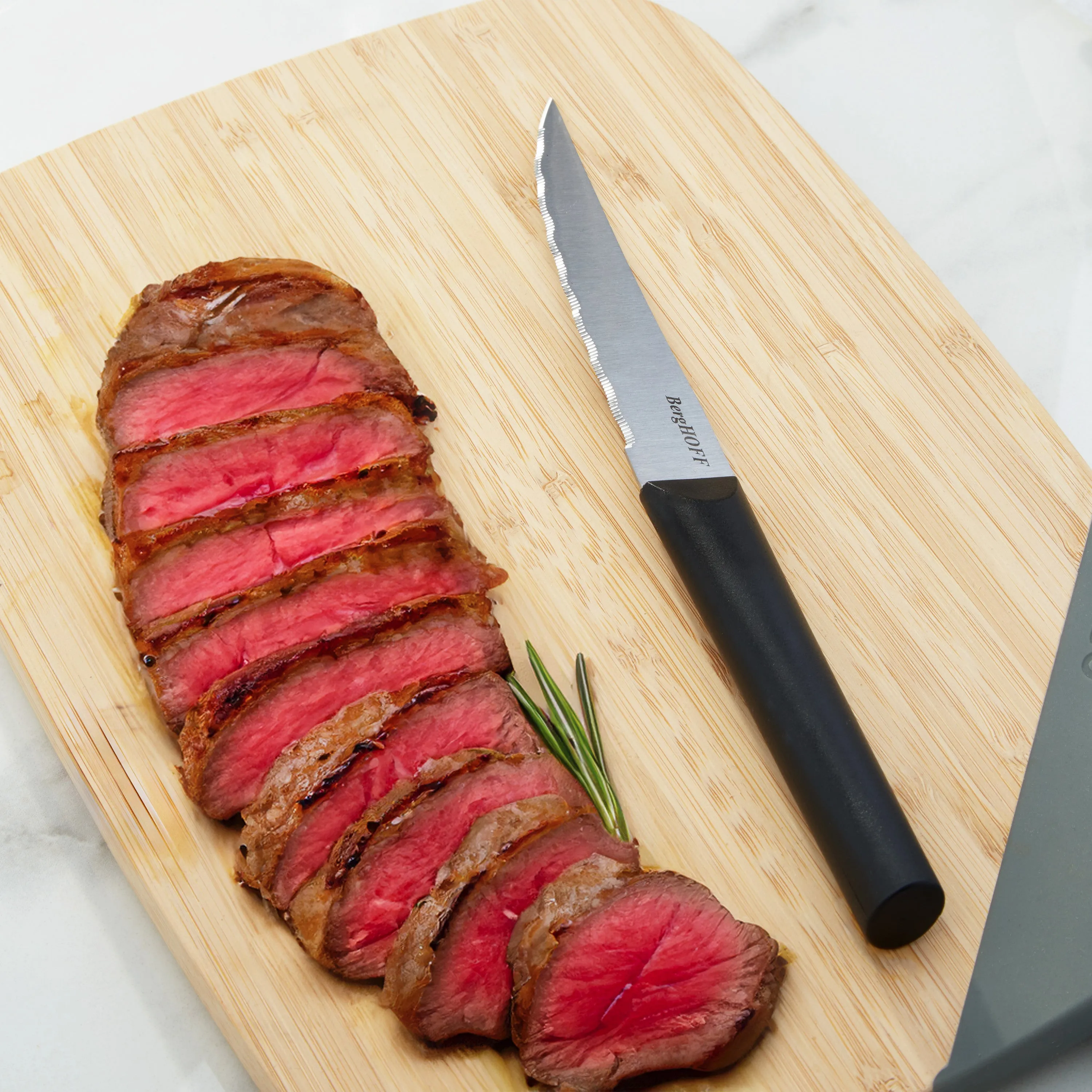BergHOFF DiNA Matrix 6Pc Stainless Steel Steak Knife Set, 4.5"