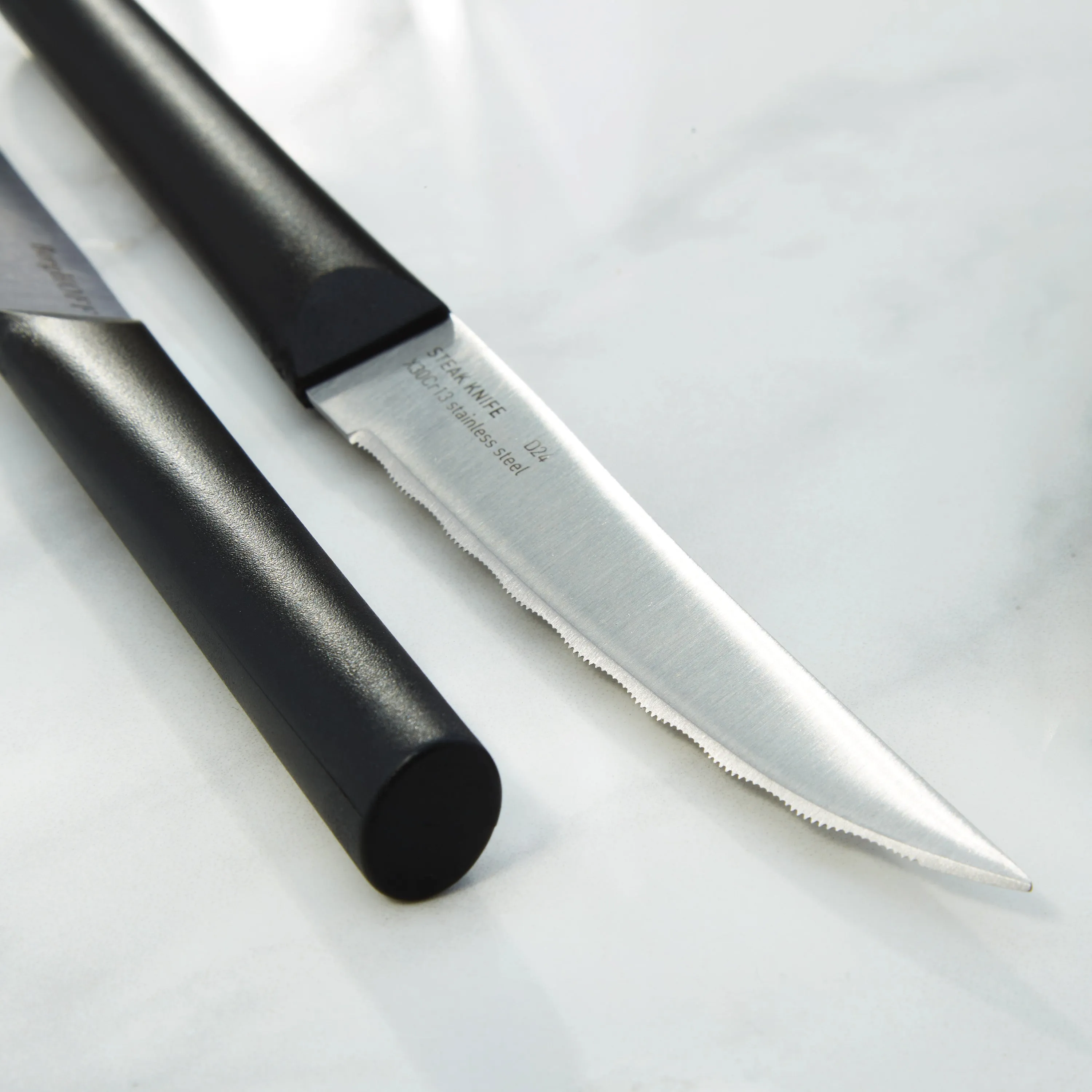 BergHOFF DiNA Matrix 6Pc Stainless Steel Steak Knife Set, 4.5"