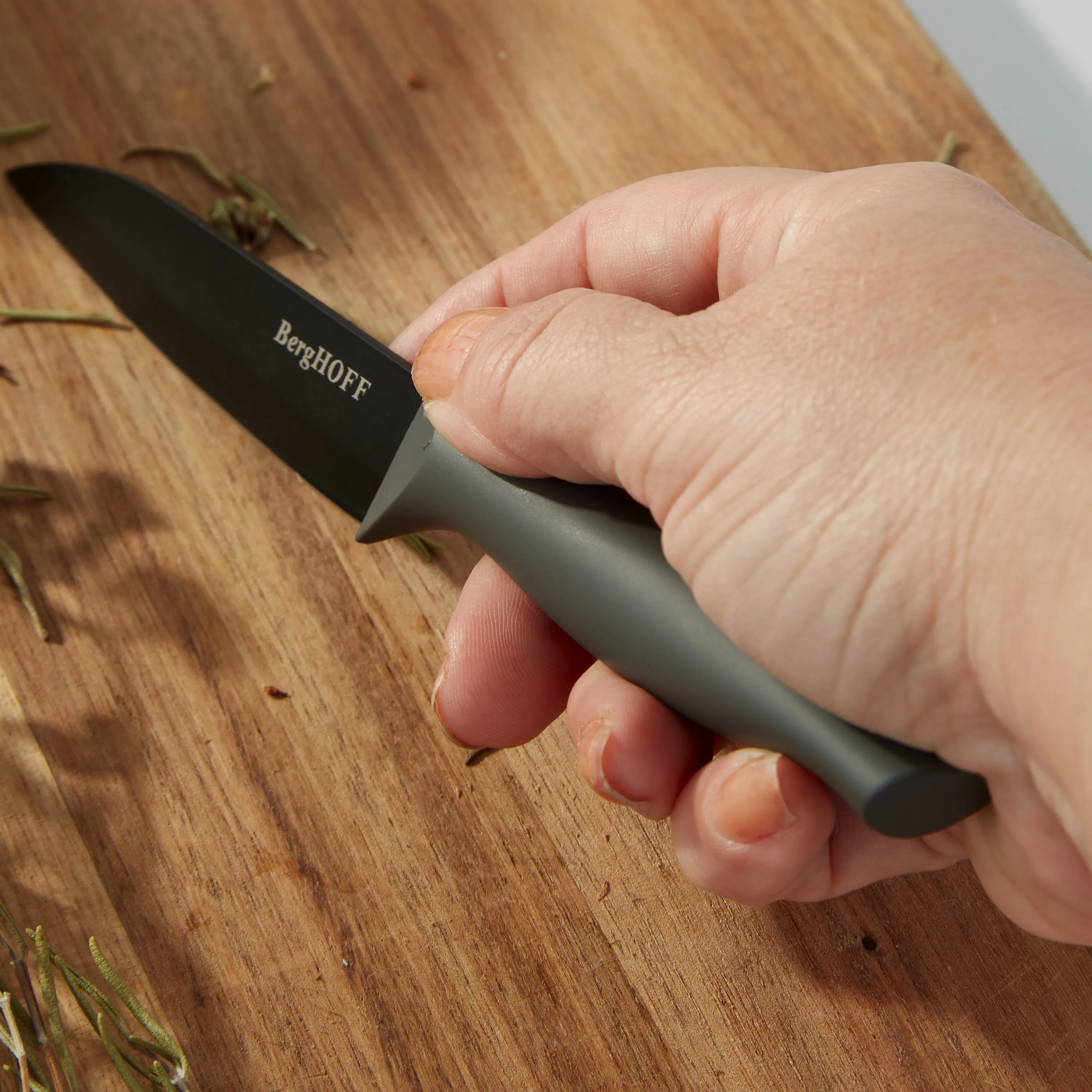 BergHOFF DiNA Vector Nonstick Stainless Steel Paring Knife, 4"