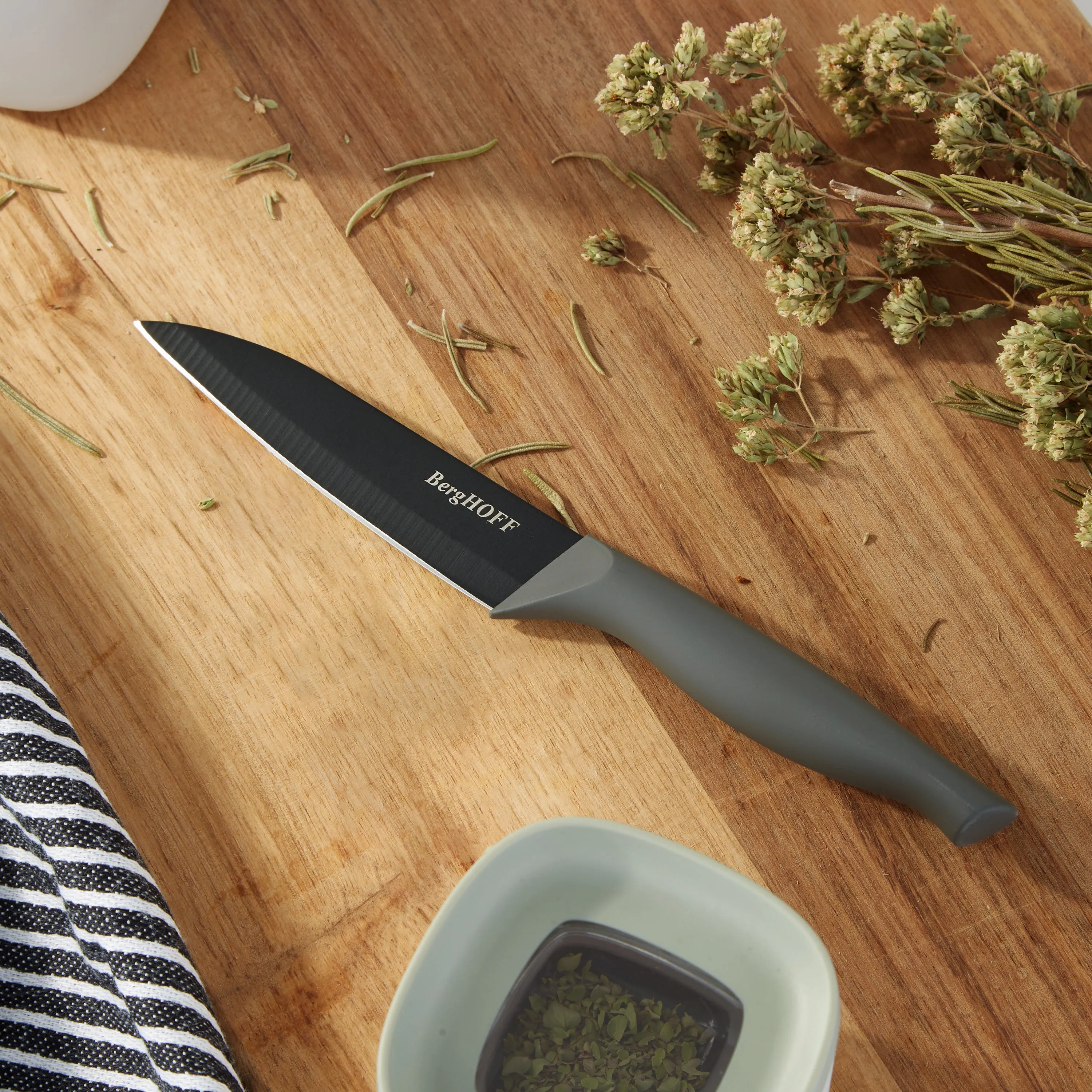 BergHOFF DiNA Vector Nonstick Stainless Steel Paring Knife, 4"