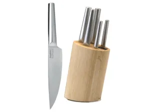 BergHOFF Eclipse 6Pc Stainless Steel Hollow Cutlery Set Food Storage,Kitchen Storage