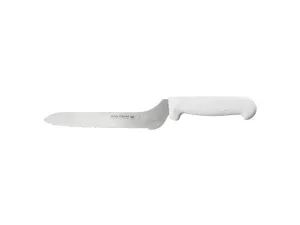 BergHOFF Ergonomic 9" Stainless Steel Scalloped Offset Bread Knife Food Storage,Kitchen Storage