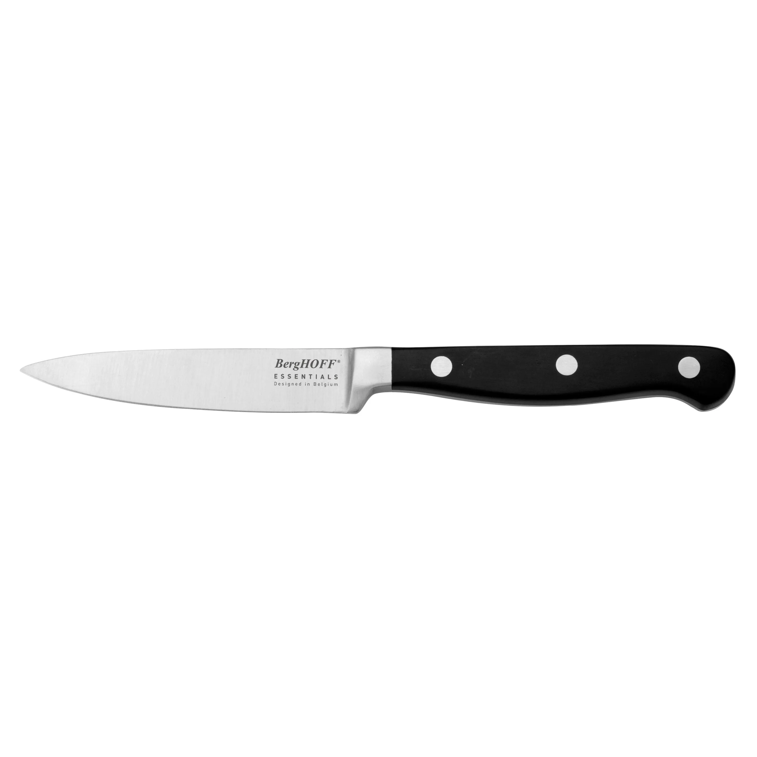 BergHOFF Essentials 4Pc Triple Riveted Cutlery Set, Peeling, Utility, Poultry Shears, Chefs, Stainless Steel Sharp Blade