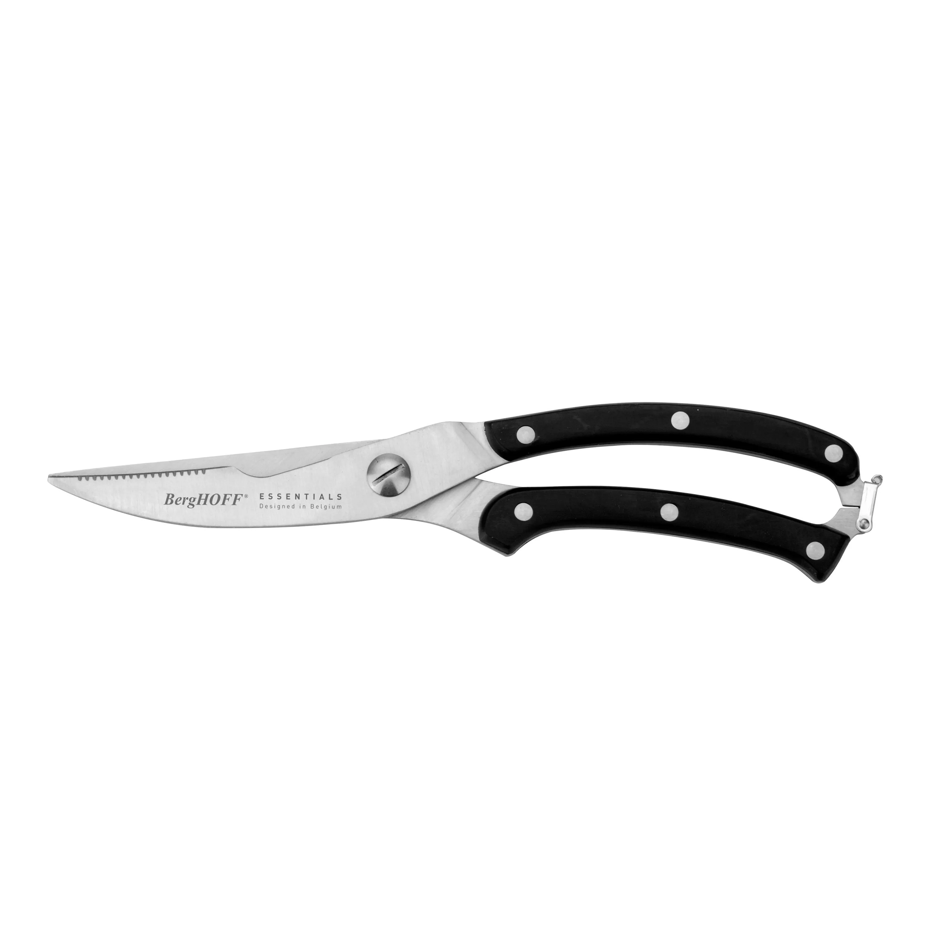 BergHOFF Essentials 4Pc Triple Riveted Cutlery Set, Peeling, Utility, Poultry Shears, Chefs, Stainless Steel Sharp Blade