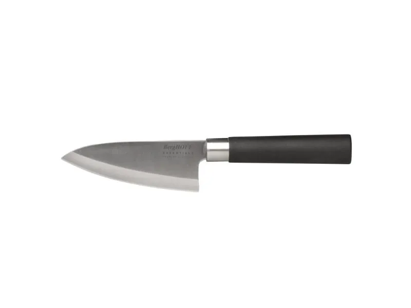 BergHOFF Essentials Stainless Steel Santoku Knife, PP Handle, 4.5" Food Storage,Kitchen Storage