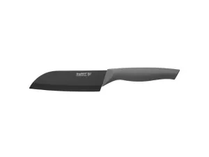 BergHOFF Essentials Stainless Steel Santoku Knife with Sleeve, 6" Food Storage,Kitchen Storage