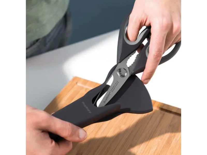 BergHOFF Essentials Stainless Steel Scissors with Magnetic Sleeve